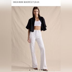 Banana Republic White High-rise Jeans - Size 31- Read Description